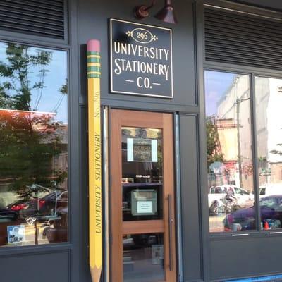 New location! Moved across street from 311 Mass Ave to 296.  Look for the giant pencil!