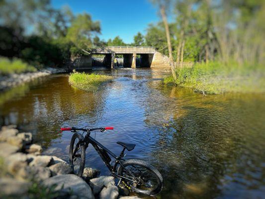 Middle Rouge River off the Hines Trail that goes thru Nankin Mills.