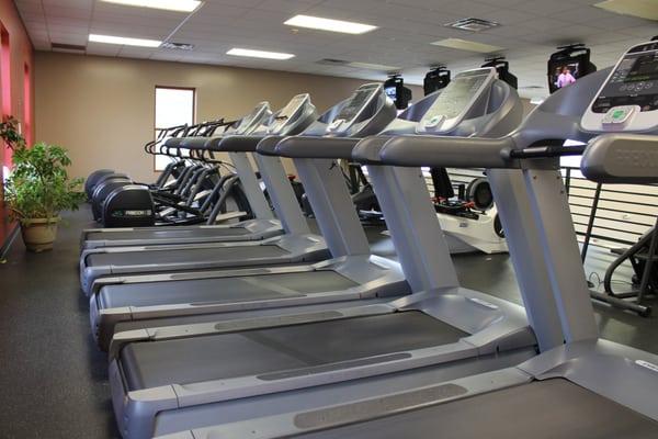 Treadmills in the Cardio Center