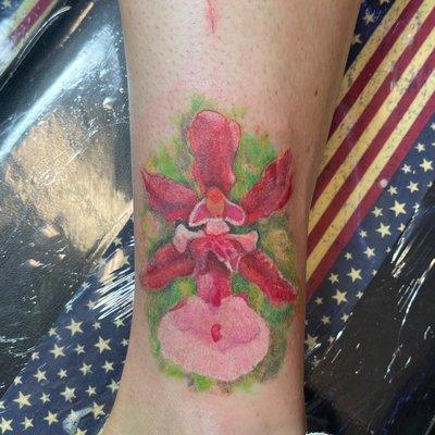 Cover up of the same flower