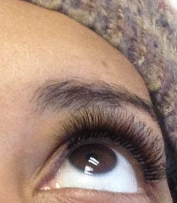 My new lashes are on