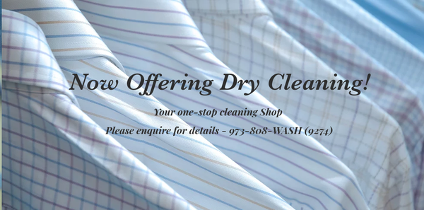 Bring in your dry cleaning while you drop off your wash & fold order.  Very convenient.