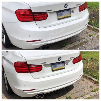 Rear bumper replacement