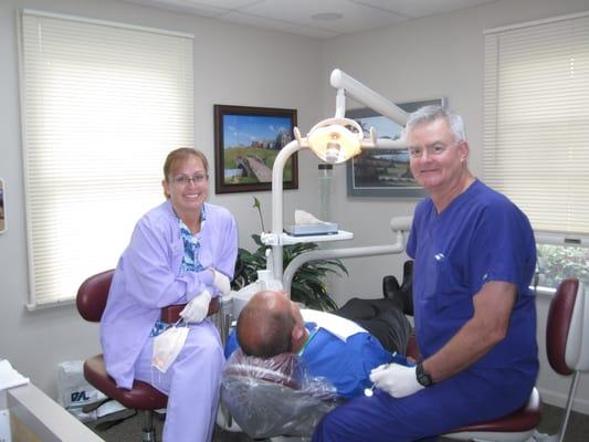 Dr. Paul and Kimmie, curing dental disease!