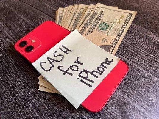 Get paid cash for your phone or electronic today!