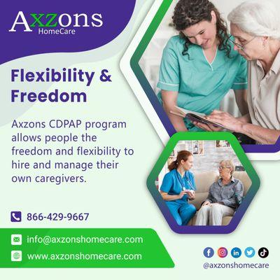 Join Axzons for CDPAP Program by Medicaid. Axzons is a lead CDPAP AGENCY OF NY STATE.