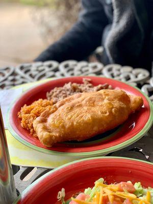 Stuffed sopapilla