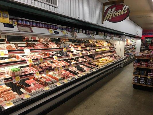 Great meat selection