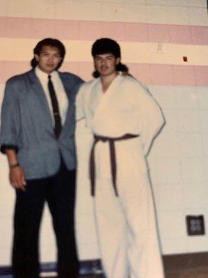 Grandmaster Ner Reodica and Master Nunez in 1989