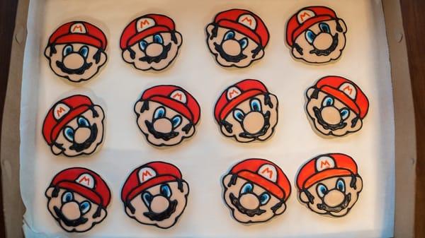 Super cute Mario Cookies!