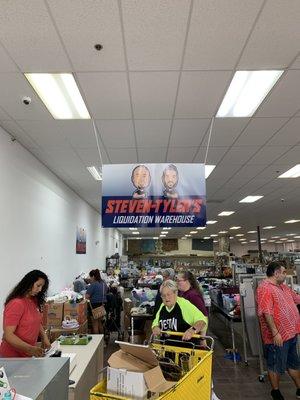 Sign over registers. 6/17/19