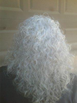 Ladies, how about this curly do. We post pics of useful items to our customers even if it isn't business related.