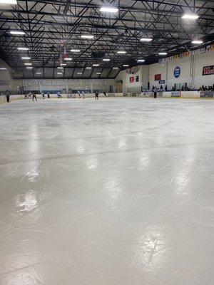 Decent rink ... good ice