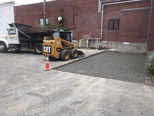 Site prepped and ready for concrete