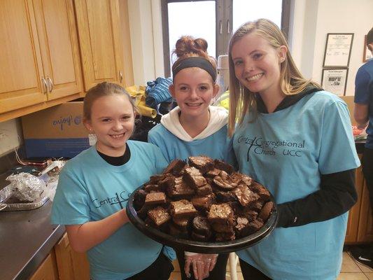 Serving at St. Paul's Soup Kitchen, Lowell