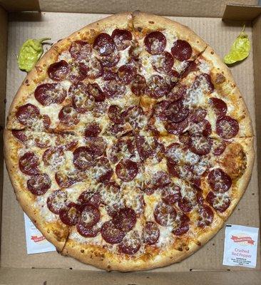 Cheesy Pepperoni Lover Pizza