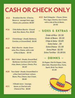 Updated Menu!