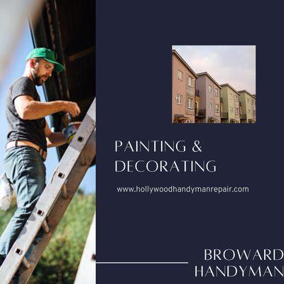 Painting and drywall repairs in hollywood and fort lauderdale