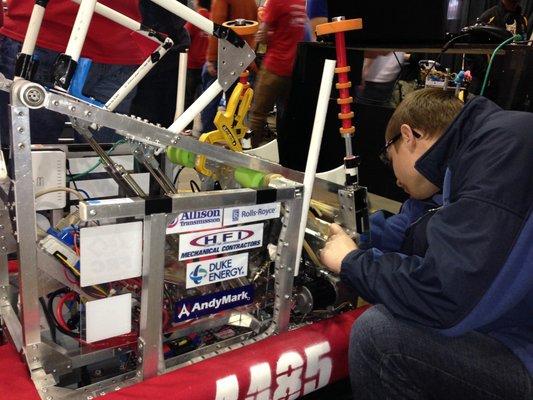 Sponsorship of High School Robotics Competition