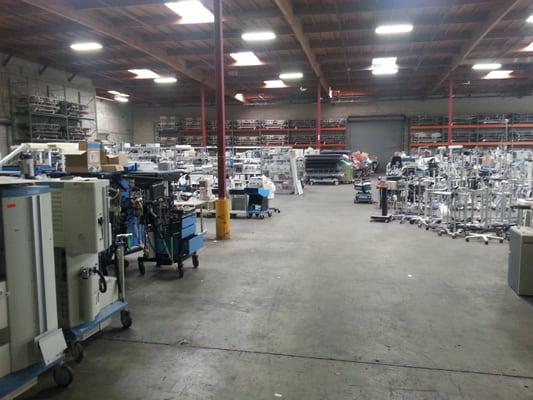 Largest selection of refurbished Medical Equipment in California