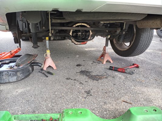 Rear axle Carrier Replacement