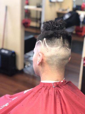 Haircut and design by Domenick Gonzales