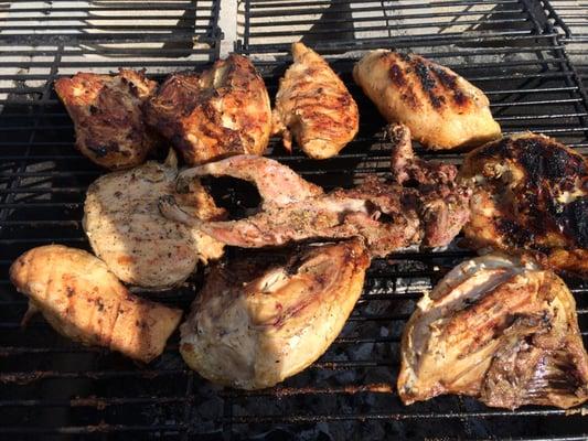 Free Range Kepner Farms Chicken on the Grill!