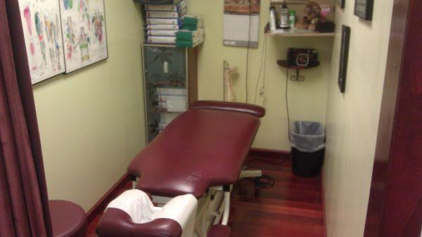 One of Dr. Acevedo's treatment rooms