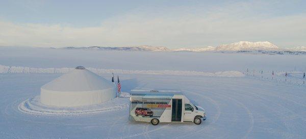 The yurt at the BWDS campus.