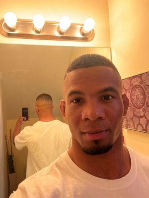 Fade haircut