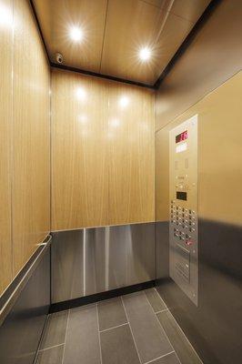 New elevator cabs