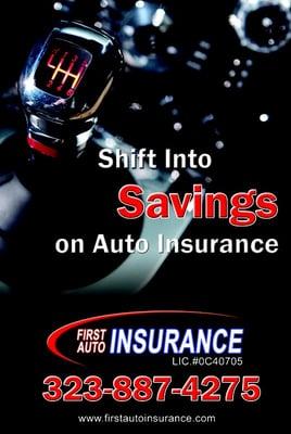 Save Big with First Auto Insurance Services