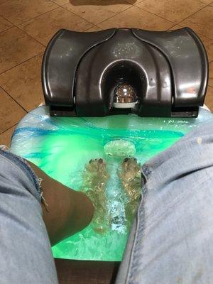 Clean environment pedi