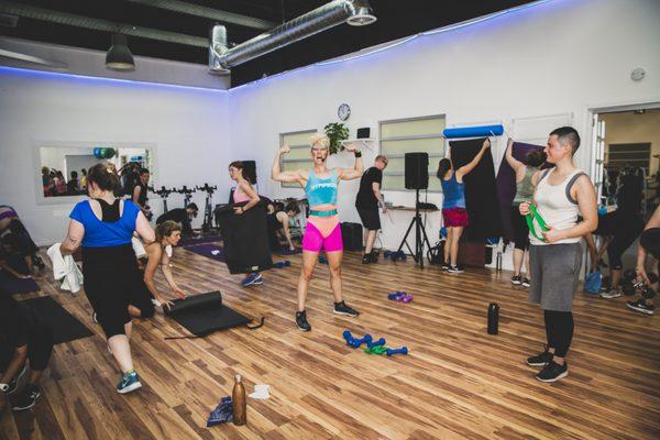 HYPERBODY'S Saturday SWOLL classes are not to be missed