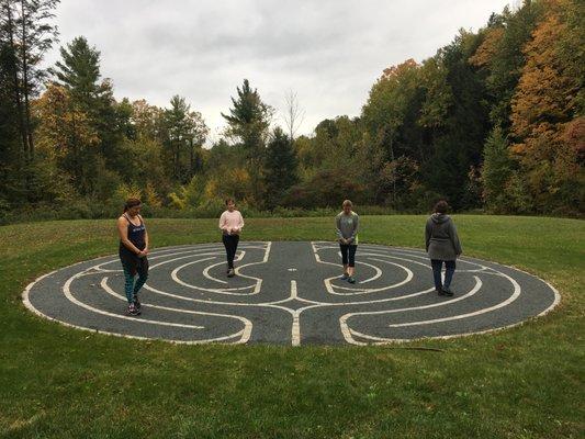 The labyrinth at Spirit Fire