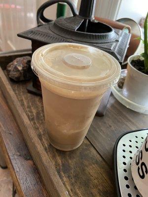 Pinetop Coffee House cold brew float with Irish Cream and coffee ice cream. So yummy!