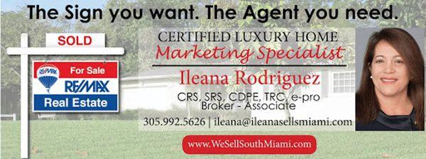 Ileana Rodriguez - RE/MAX ADVANCE REALTY