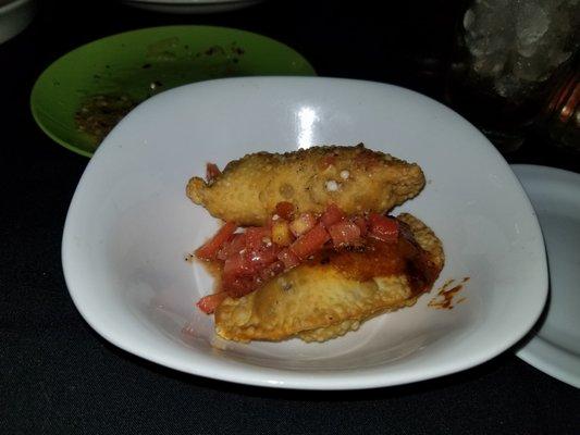 Jalapeno and Steak Empanadas.