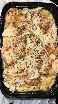 Chicken & shrimp pasta