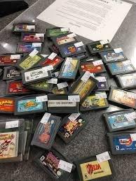 Vast array of GBA games recently traded in!