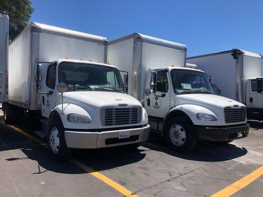 Our own trucks with DOT compliance from The Federal Motor Carrier Safety Administration (FMCSA)