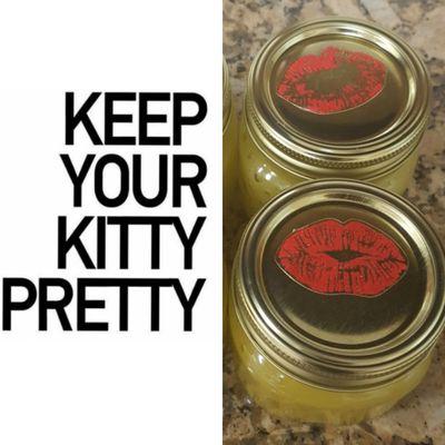 Kitty Scrub exfoliates & helps prevent & heal skin from ingrown hair, bumbs, & irritation caused by irregular hair growth.