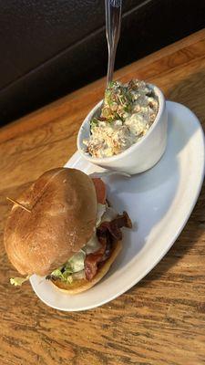 Bacon Cheeseburger with Potato Salad (upgrade)