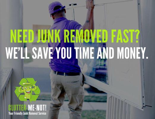 Your friendly Junk Removal service. LIVE LAUGH DECLUTTER