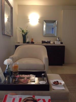 Much needed spa time at Arcona, they have the best facials in Santa Monica