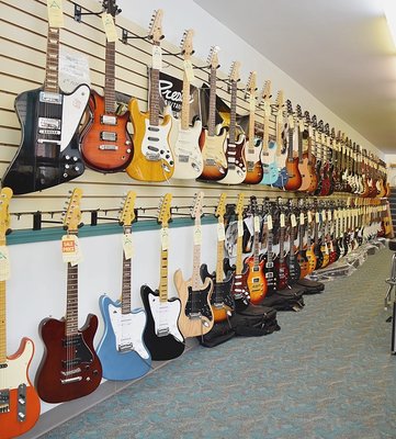 Excellent selection of new and used electric guitars!