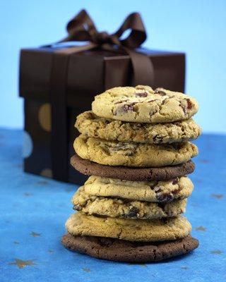 Cookies stacked with flavor!