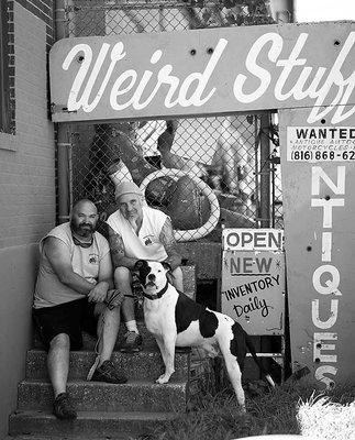 WSA West Bottoms  owner Terry Sanchez, son Cristian and Bugsy