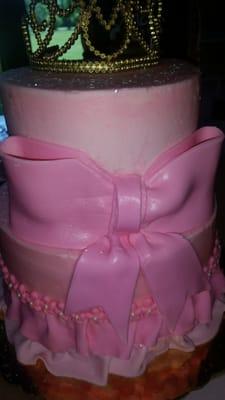 This is the cake the cakery made. The next one is the one I said I wanted.