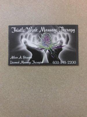 Thistle Work Massage Therapy